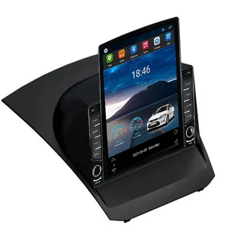 Для Tesla Style 2 Din Android 12 Автомагнитола Для Ford Fiesta 2009-2012 Мультимедийный Видеоплеер GPS Стерео Carplay DSP RDS Камера