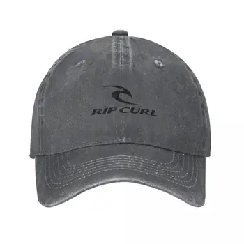 Бейсболки с логотипом Rip Curl, модные выстиранные джинсовые шапки, Уличная Регулируемая кепка, спортивная бейсбольная ковбойская шляпа для унисекс