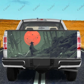 автомобильные наклейки samurai ninja модификация заднего хвоста грузовика подходит для упаковки боли в грузовике аксессуары для автомобильных наклеек наклейки