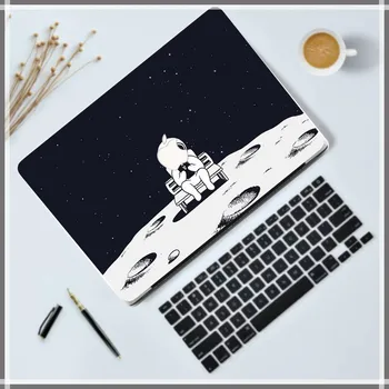 Ноутбук Moon для Macbook Air 13 Case M2 2022 Cute Pro 14 Дюймов 2021 мультяшный чехол для Apple 13,3 