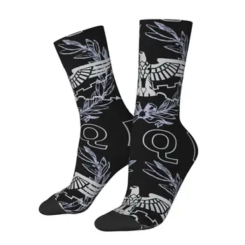 Забавные мужские носки Happy SPQR в стиле ретро харадзюку, Древний Рим, хип-хоп, новинка, подарочный принт на носках Crew Crazy Sock