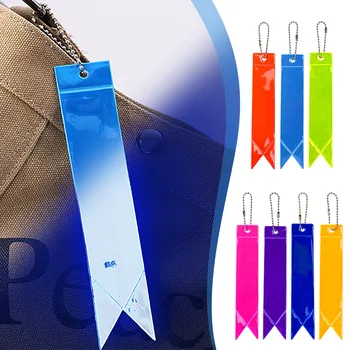 10 Цветных светоотражающих подвесных лент, ПВХ Светоотражающая сумка, Подвеска, Светящиеся Аксессуары для украшения дома, Подарки для вечеринки для гостей