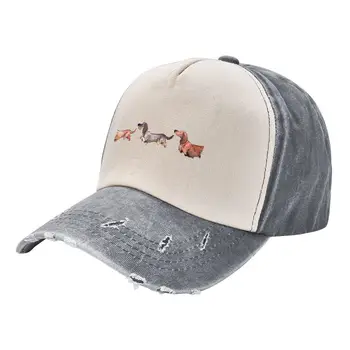 Teckels - Горизонтальная ковбойская шляпа, рейв-шляпы, одежда для гольфа, мужская кепка, женская кепка