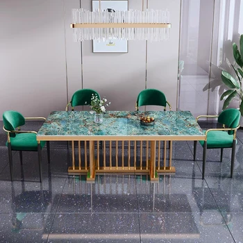 Кухонный Островной столик Кофейная стенка в прихожей Обеденный стол для чтения в скандинавском стиле, Прозрачная современная мебель Schminktisch класса люкс в гостиной