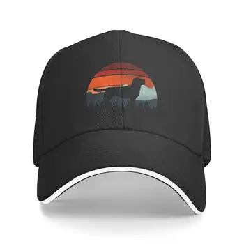 Новая винтажная Оранжевая кепка Sky Mountains Wilderness, подарок для лабрадора, бейсболка Sunhat, бейсболка Snapback, Мужская женская кепка