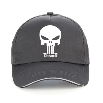 Бейсболка с логотипом Hero USA Punisher череп, Спортивные шляпы Snapback, Регулируемая Структурированная Шляпа Для папы, Повседневные Мужские Кепки casquette Bone