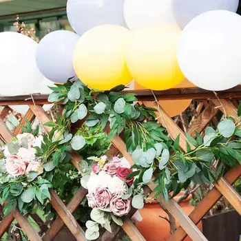 Искусственная лоза, Реалистичная имитация Зелени, Гирлянда, Поддельные лозы Для украшения свадебного домашнего реквизита для фотосъемки.