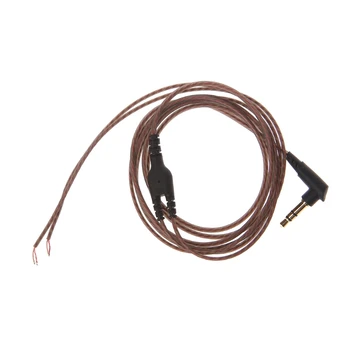 3,5 мм 3-полюсный кабель для наушников с OFC сердечником, провод для обслуживания наушников своими руками forBeyerdynamic для Shure для Weishaupt