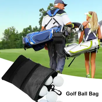 Сумка для мячей для гольфа, сумка для ценных вещей для мужчин, портативная сумка для мячей, поясная сумка, хорошая защита, большая емкость, множество карманов, идеально