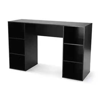 Компьютерный стол Super discountMainstays объемом 6 Кубов из натурального черного дуба