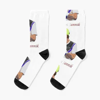 Носки для итальянских теннисистов Jannik Sinner, носки с героями мультфильмов, носки для бега, мужские носки для женщин