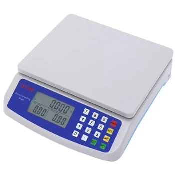Кухонные весы 30 кг / 1 г, цифровые пищевые весы с подсветкой, ЖК-дисплей, измерительные электронные весы, пищевые весы