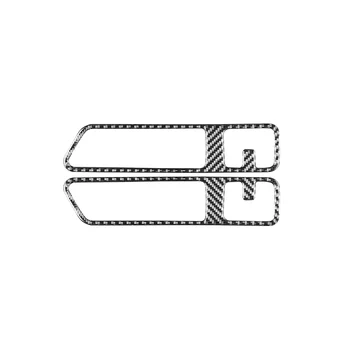 Задний крючок багажника, накладка на панель, рамка, наклейка, украшение из углеродного волокна для Audi Q5 2018-2023 Аксессуары для интерьера