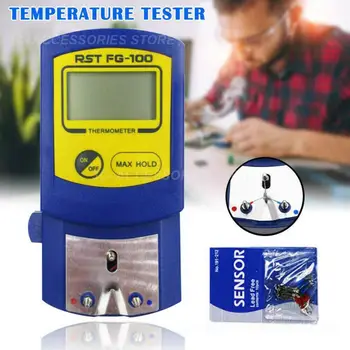 Измерение температуры Точное измерение Портативный дизайн, тестирование температуры, простой в использовании Тестер температуры с жк-дисплеем