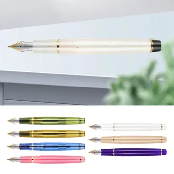 Новые акриловые перьевые ручки Jinhao 82 с золотым зажимом EF F Nibs Elegante ink для делового письма в офисе, школьные принадлежности, подарочная ручка
