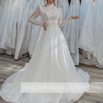 Элегантное свадебное платье трапециевидной формы с длинным шлейфом элегантное свадебное платье принцессы Robe De Mariee Bride Dress