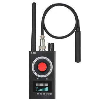 Новый многофункциональный детектор K18, мини-аудио-шпионская камера, GSM-искатель, GPS-сигнальный объектив, Радиочастотный локатор, обнаружение трекера