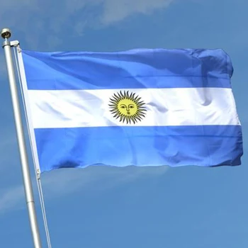 Флаг Аргентины 90*150 см Полиэстер arg ar флаг Аргентины внутреннее и наружное украшение