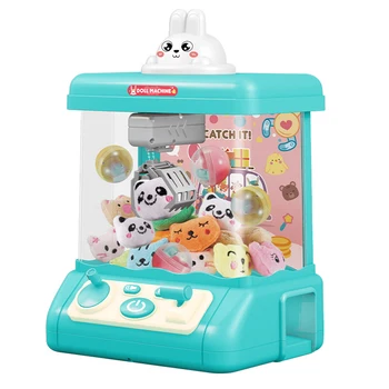 Автоматическая мини-машинка для чистки когтей, заряжающаяся от USB, игрушечные машинки с музыкой и светом, крепкий захват, забавная детская игрушка