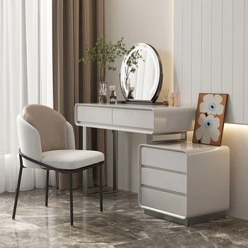 Обеденные стулья в скандинавском стиле, Современная спальня, Белая кухня, Роскошные дизайнерские Металлические стулья для макияжа, домашняя мебель для гостиной Sillas De Comedor
