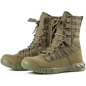 Военные Тактические Армейские Ботинки Мужские Уличные Походные Армейские Ботинки в Пустыне Легкие Дышащие Мужские Ботильоны Обувь Для Джунглей