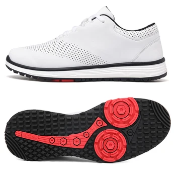 Профессиональная обувь для гольфа, мужские дышащие кроссовки для гольфа, легкая спортивная обувь, противоскользящие кроссовки для ходьбы.