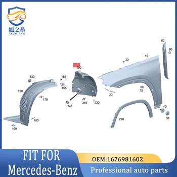 1676981602 Панель переднего крыла RH для Mercedes-Benz