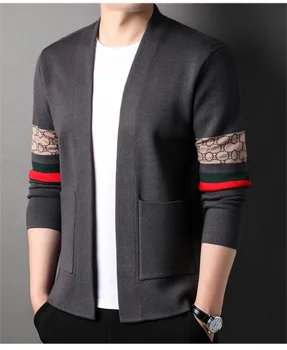 Мужской свитер, одежда, кардиган, мужская зимняя куртка китайского размера 3XL 2023, осень-зима, Новые поступления