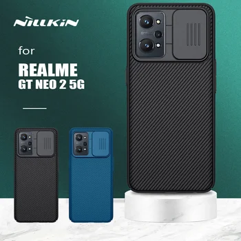 Чехол Nillkin для Realme GT NEO 2-5 Г Camshield Cover Slide Защита камеры Жесткий Чехол для ПК Чехол для телефона Realme GT NEO 2-5 Г Case