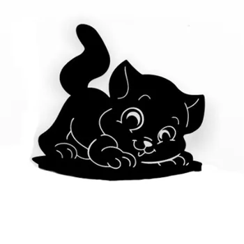 Металлическая режущая матрица в форме животного кошки Сделай сам для украшения скрапбукинга