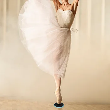 Балетная поворотная доска Танцевальный выворачивающийся диск Поворотный диск для танцоров с закрылками Тренировочный нейлон